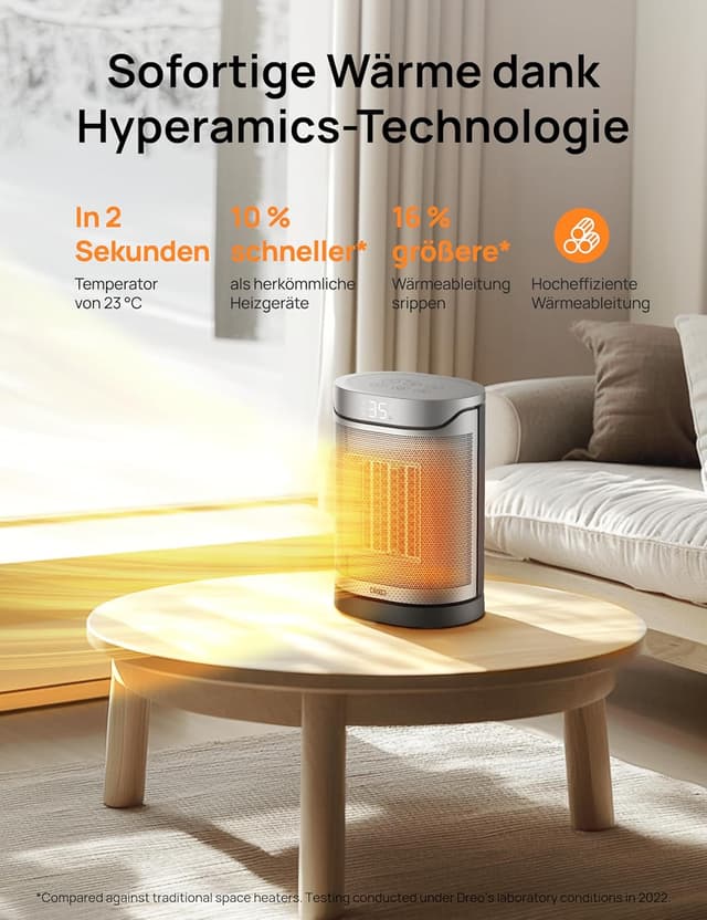 Thumbnail 1 de DREO Keramikheizung 318 1500 W