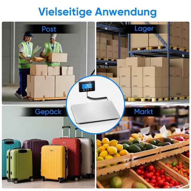 Thumbnail 6 de Digitale Paketwaage 200 kg, 10 g Genauigkeit