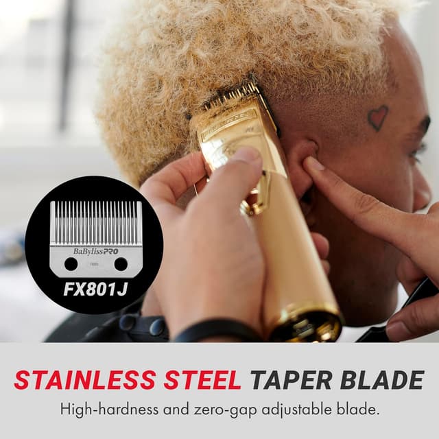 Detalle 2 de BaBylissPRO FX+ clippers with 3-hour runtime