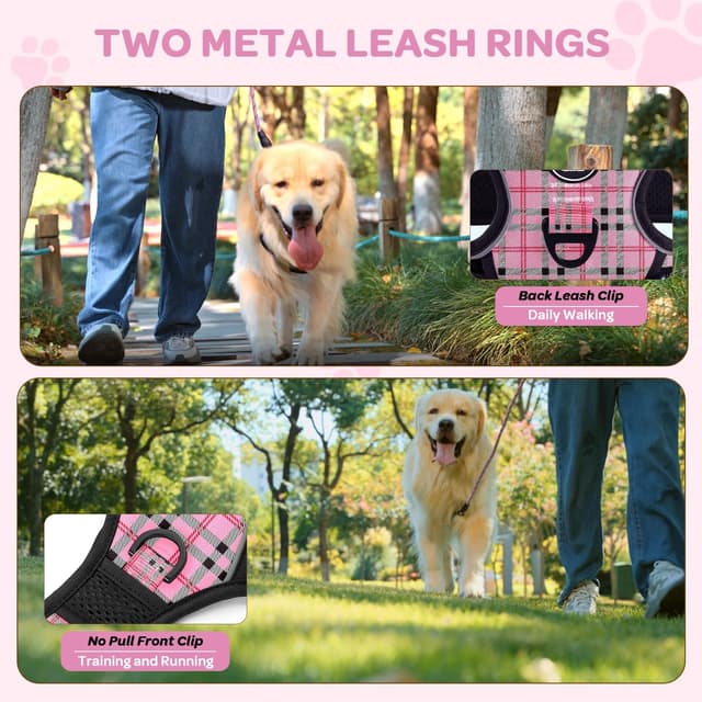 Detalle de Harnais FURRYFECTION anti-traction avec tissu Oxford réfléchissant et 4 sangles réglables