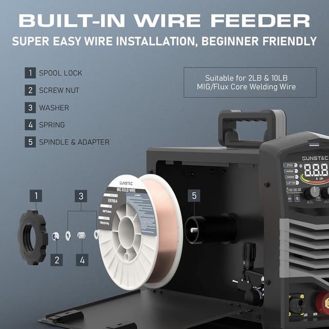 Thumbnail 5 de SS-180M PRO MIG Welder 180A