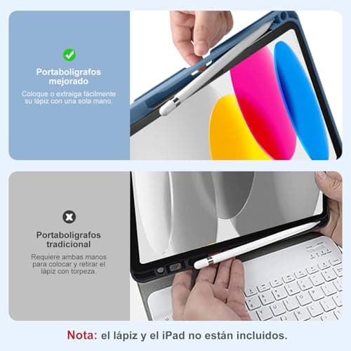 Thumbnail 5 de Vobafe Teclado iPad 10/11 420 mAh 🔵