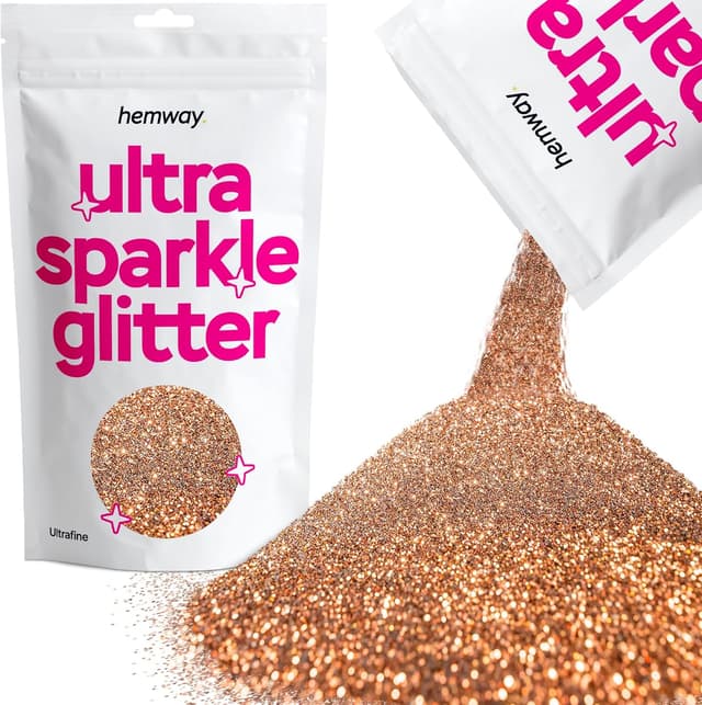 Imagen de Hemway Bronze Brown Ultrafine Glitter 100g en OfertitasTOP