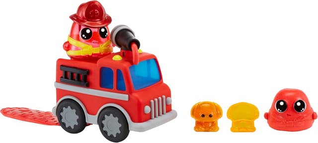 Detalle de DohKins Fire Truck & Feuerwehrmann von MGA Entertainment – glutenfreies Knete-Set (ab 3 Jahren)