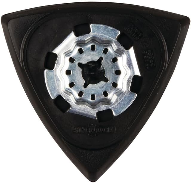 Detalle 2 de Plateau de ponçage auto-agrippant Makita B-65115 (Velcro) Starlock – noir