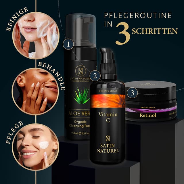 Thumbnail 4 de Satin Naturel Retinol Creme 100ml für Gesicht