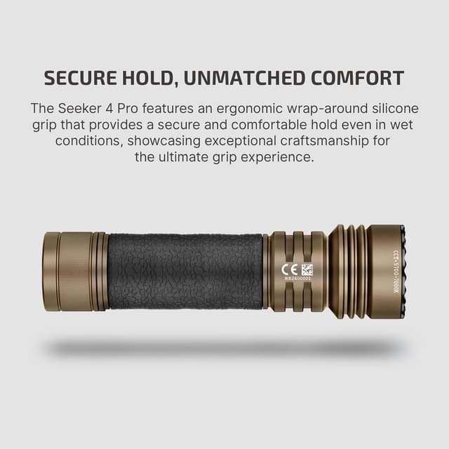 Thumbnail 6 de OLIGHT Seeker 4 Pro Linterna LED Recargable, Alta Potencia 🔦