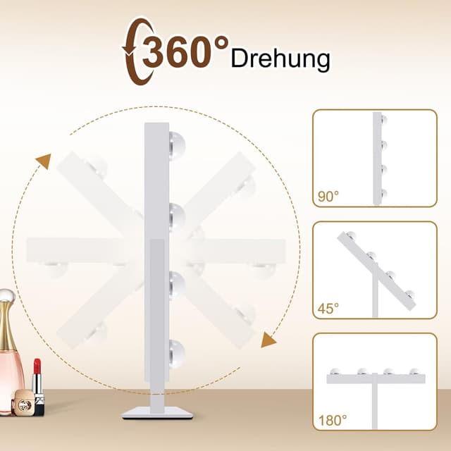 Thumbnail 4 de Mursche Espejo de Maquillaje 9 LED 360°