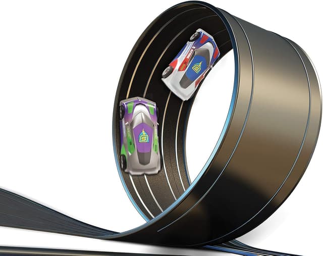 Detalle 2 de Micro Scalextric Stunt Extension Pack – Stunt Loop track accessory (11 pieces) to extend layouts by 112cm