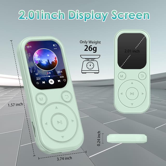 Thumbnail 3 de Olycism Reproductor MP3 64 GB Bluetooth 5.3