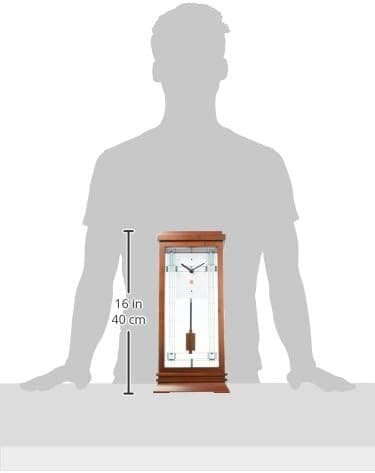 Thumbnail 2 de Bulova B1839 Horloge de cheminée Frank Lloyd Wright ⏰