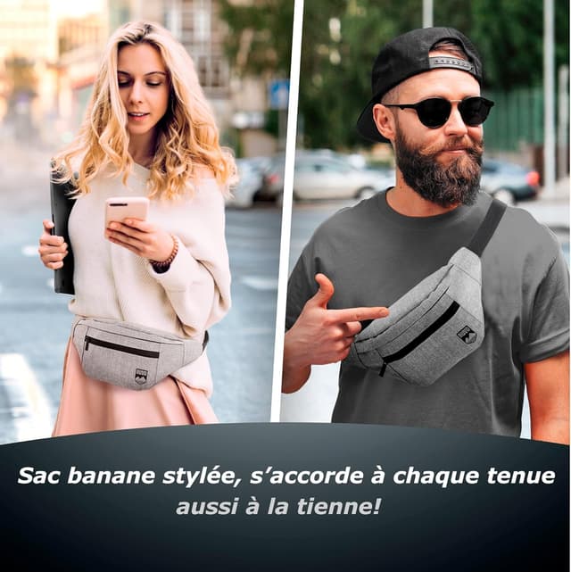 Detalle 2 de RUVO sac banane 4 compartiments