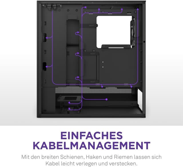 Thumbnail 6 de NZXT H5 Flow Kompaktes ATX Mid-Tower Gehäuse