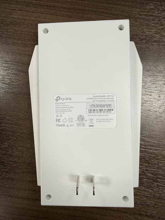 Thumbnail 5 de TP-Link RE715X WiFi 6 Range Extender 2400 ft²