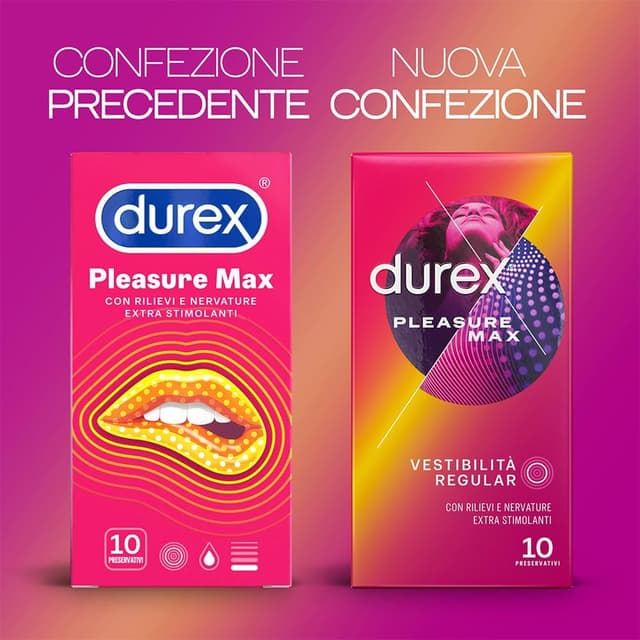 Thumbnail 2 de Durex Pleasuremax preservativi 30