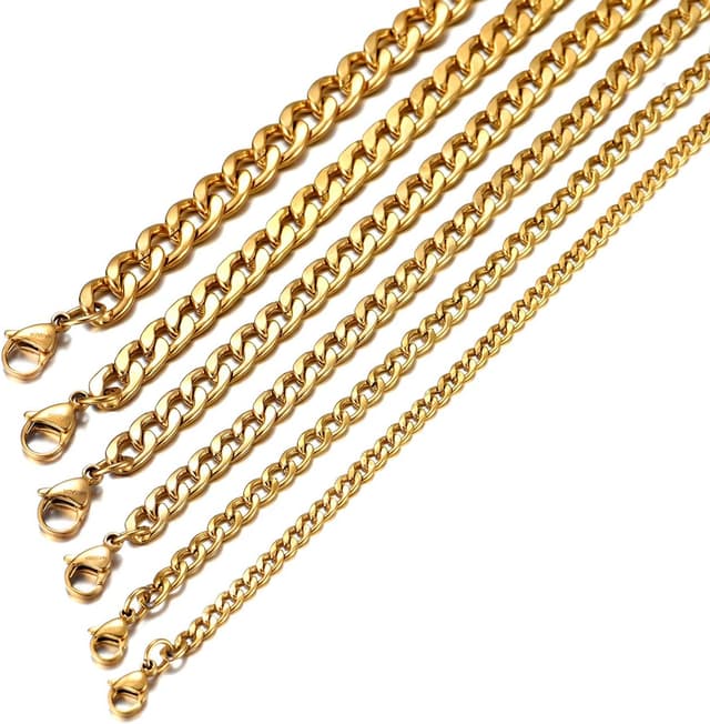 Detalle de Collana MASADA in acciaio inox a catena