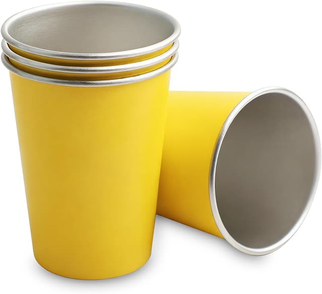 Detalle de LAIJIANG kids stainless steel cups 350ml