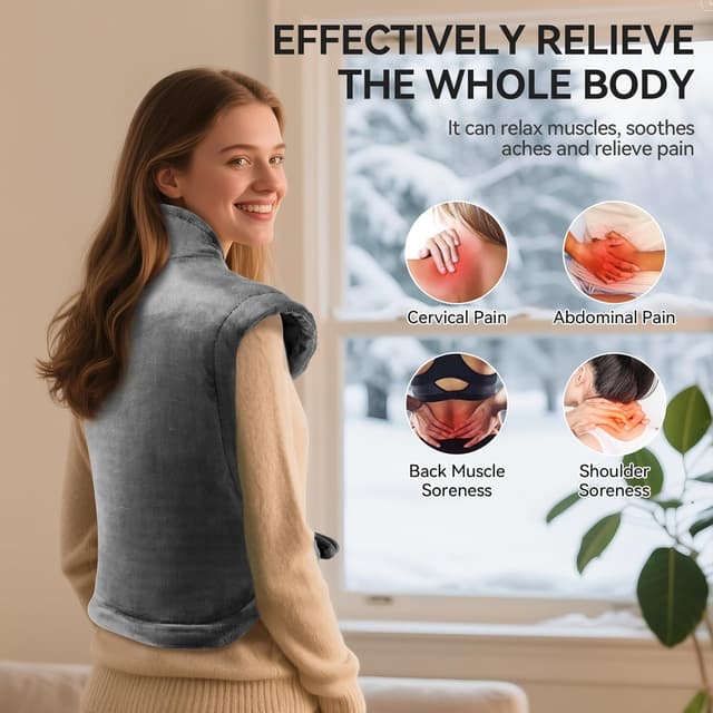 Thumbnail 3 de Olycism Termoforo elettrico 60x85 cm per schiena e collo