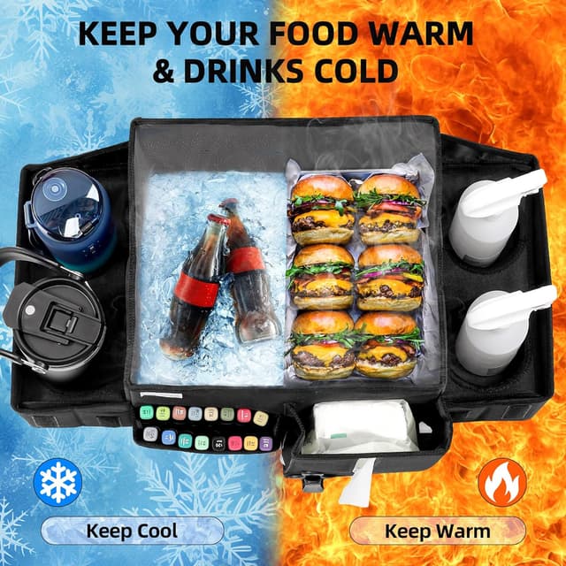 Thumbnail 3 de LUVHOMEE Organizzatore auto 55x29x32 cm