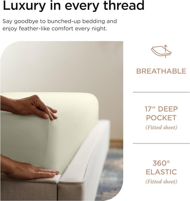 Detalle de Threadmill Home Linen Supima cotton sheets