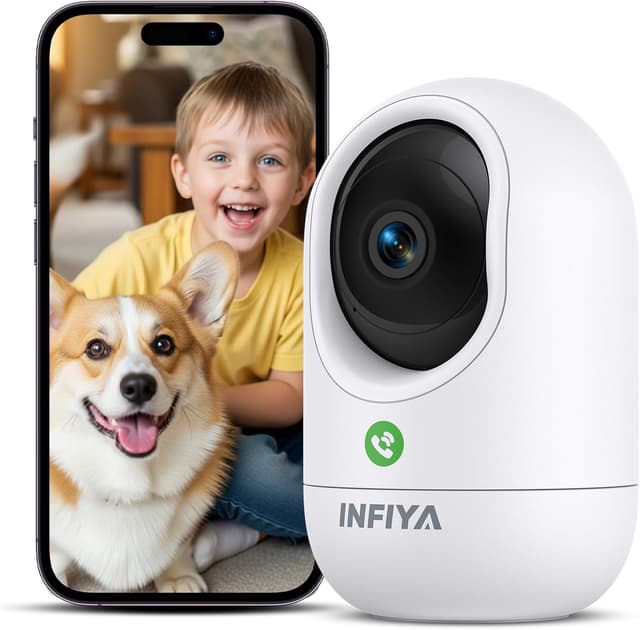 Detalle de INFIYA Überwachungskamera Innen 2K