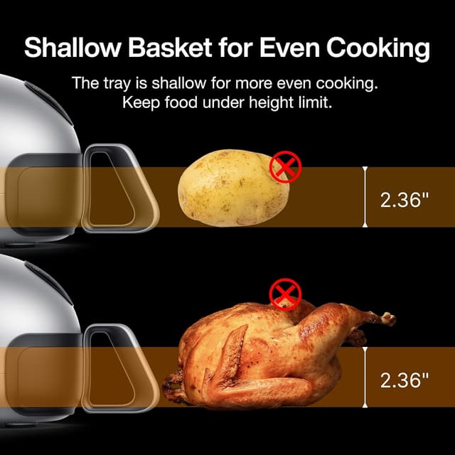 Thumbnail 3 de Typhur Dome 2 Air Fryer 12" Pizza