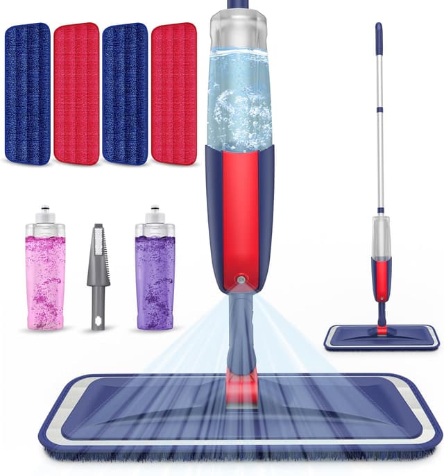 Thumbnail 6 de MEXERRIS Microfibre Floor Mop 4 pads 🧹