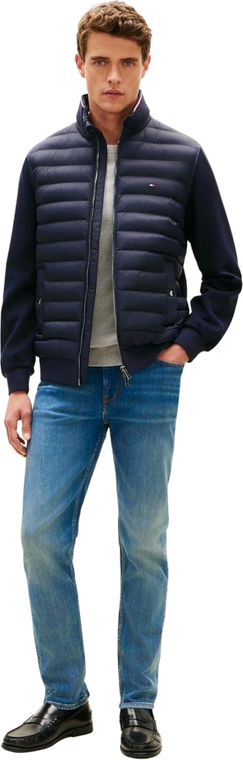 Thumbnail 3 de Tommy Hilfiger Herren Sweatshirt Reißverschluss Mix Media