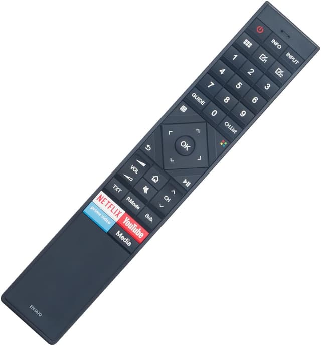 Detalle 2 de VINABTY EN3A70 Sprachfernbedienung als Ersatz für Hisense Smart 4K TVs