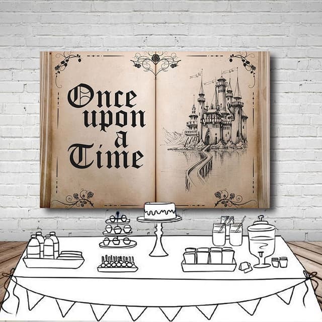 Thumbnail 4 de MEHOFOND 10x7ft Fairytale Book Backdrop