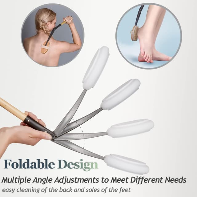 Detalle 2 de Back scrubber brush 2 in 1