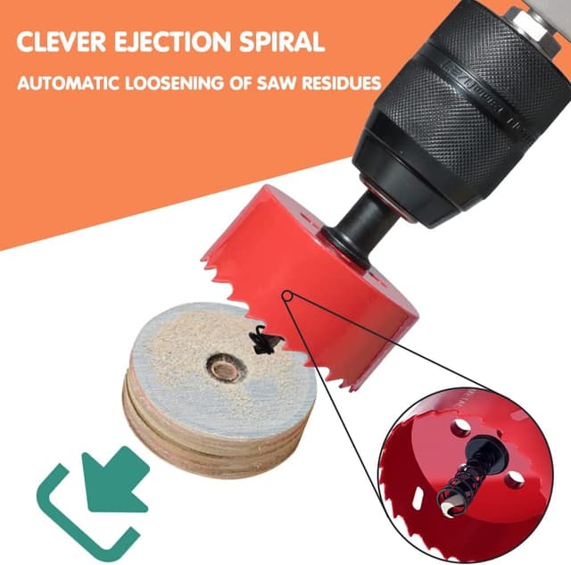 Detalle 2 de GARHWAL Bi-Metall-Lochsäge 60mm đź›