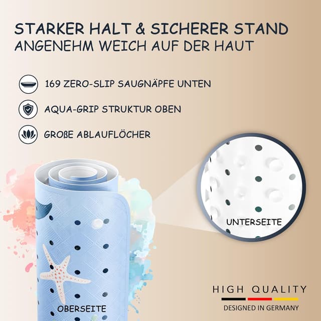 Thumbnail 1 de SilverRack Tapis de douche antidérapant 53 x 53 cm