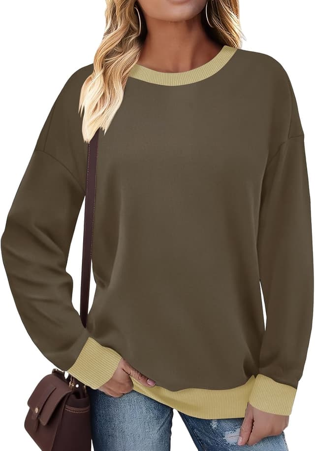Thumbnail 5 de Cuptacc Pullover Damen Rundhals Sweatshirt Langarm