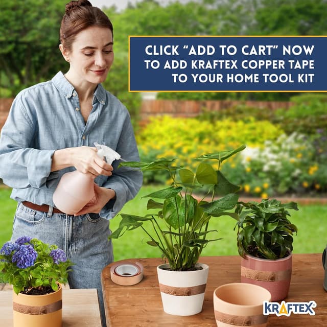 Thumbnail 6 de Kraftex Copper Tape 1in x 66ft