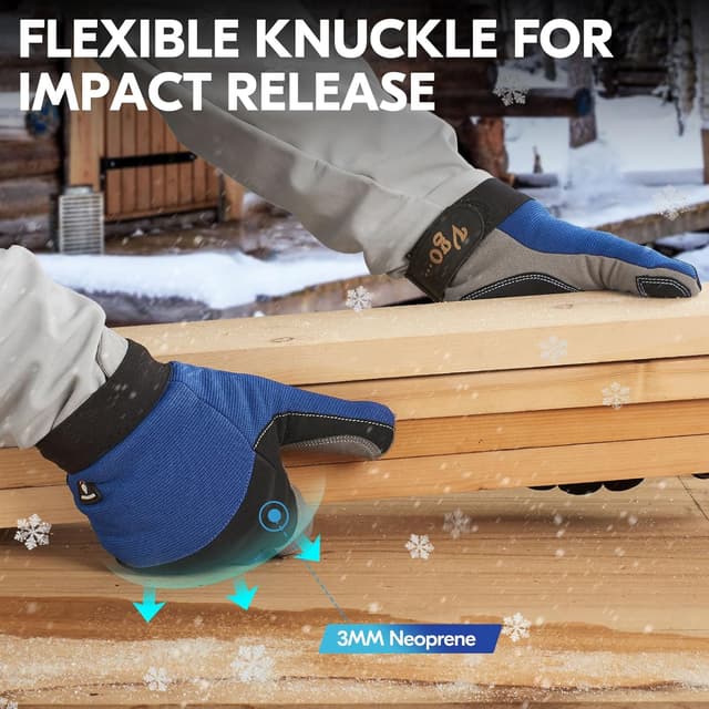 Thumbnail 4 de Vgo SL7621FLWP 0°C waterproof work gloves