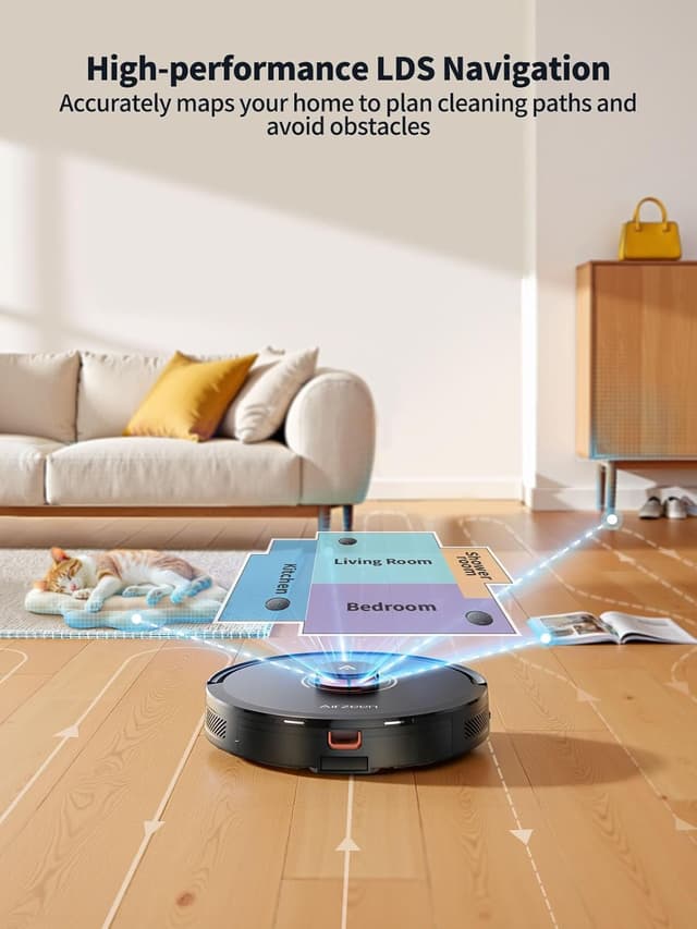 Thumbnail 2 de Airzeen Q10 PRO Robot Vacuum
