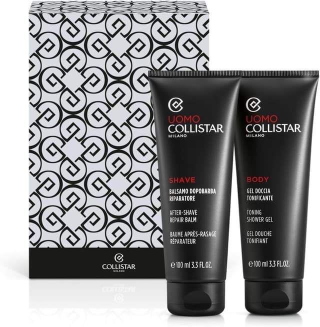 Detalle 2 de Collistar Cofanetto Uomo con balsamo dopobarba riparatore e gel doccia tonificante