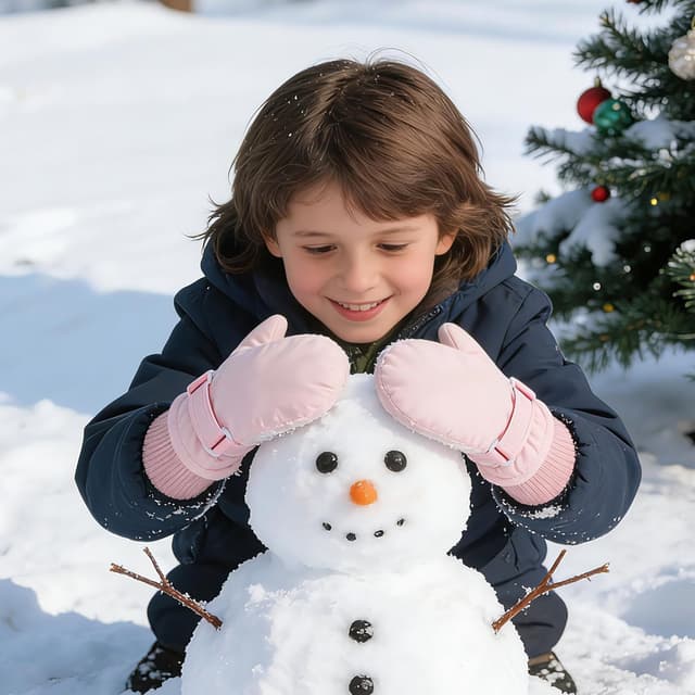 Thumbnail 4 de Urban Virgin Toddler Waterproof Mittens 3 sizes