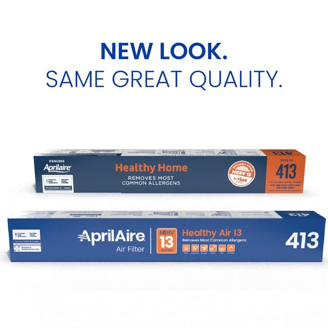 Thumbnail 1 de AprilAire 413 MERV 13 Air Filter 16x25x4 ๐