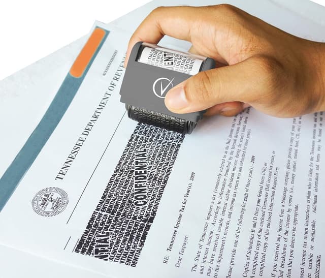 Detalle 2 de Vantamo Address Blocker Stamp 6 refills 🖋