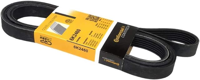 Detalle de Continental Contitech 6PK2460 – courroie trapézoïdale à nervures Poly-V pour accessoires et climatisation