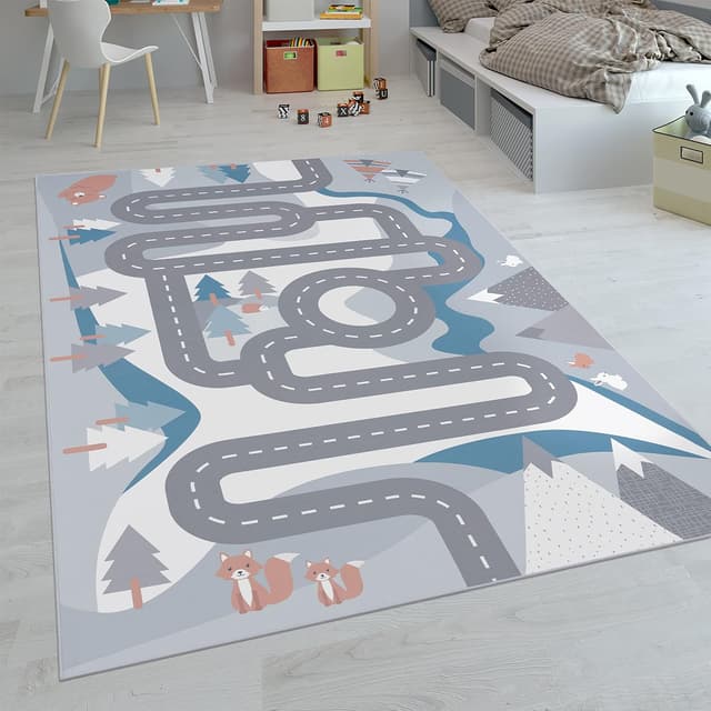 Imagen de Paco Home Tapis Enfant 120x160 cm crème en OfertitasTOP