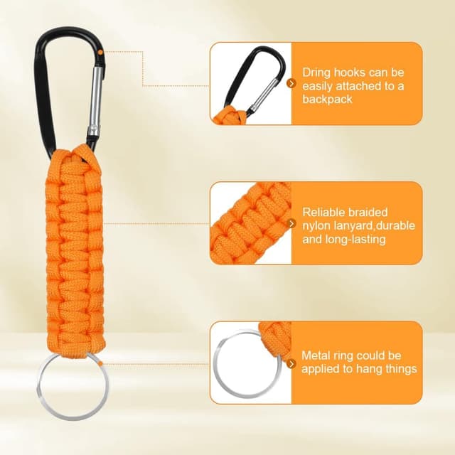 Thumbnail 2 de OFFCUP Mousqueton Tressé porte-clés 15 cm