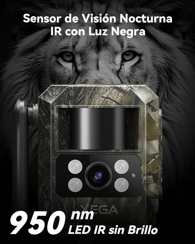 Thumbnail 5 de Xega 4G LTE Cámara de Caza Solar 7800 mAh