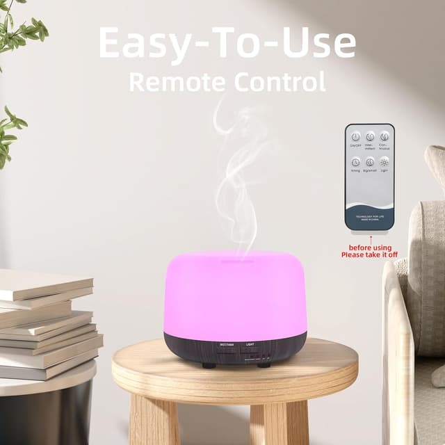 Thumbnail 4 de 300ML Electric aroma diffuser with remote