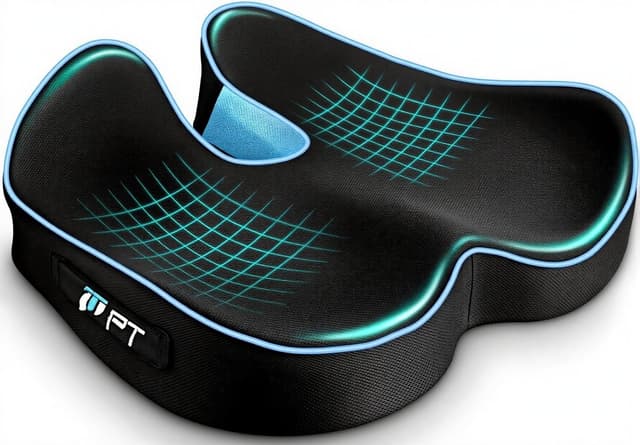 Detalle de POOTACK Memory Foam Seat Cushion