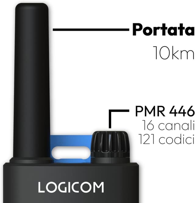 Thumbnail 6 de Logicom Essential Talkie-Walkie PMR446 10 km