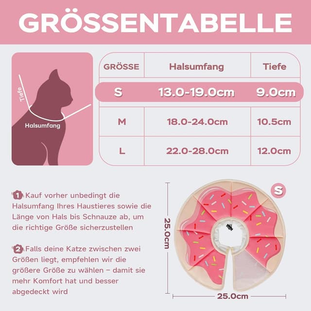 Thumbnail 5 de Supet Halskrause Katzenkragen S 🐾