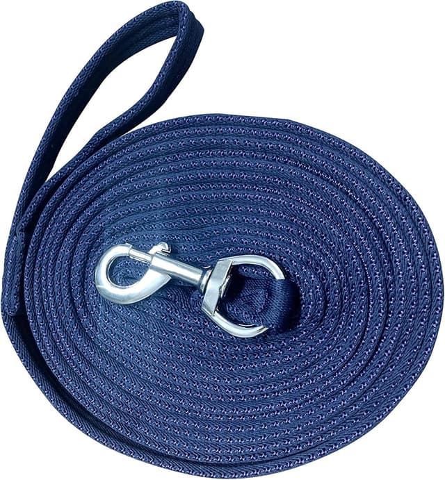 Thumbnail 6 de Avon Equine soft nylon lunging reins (1 inch wide) with swivel trigger hook